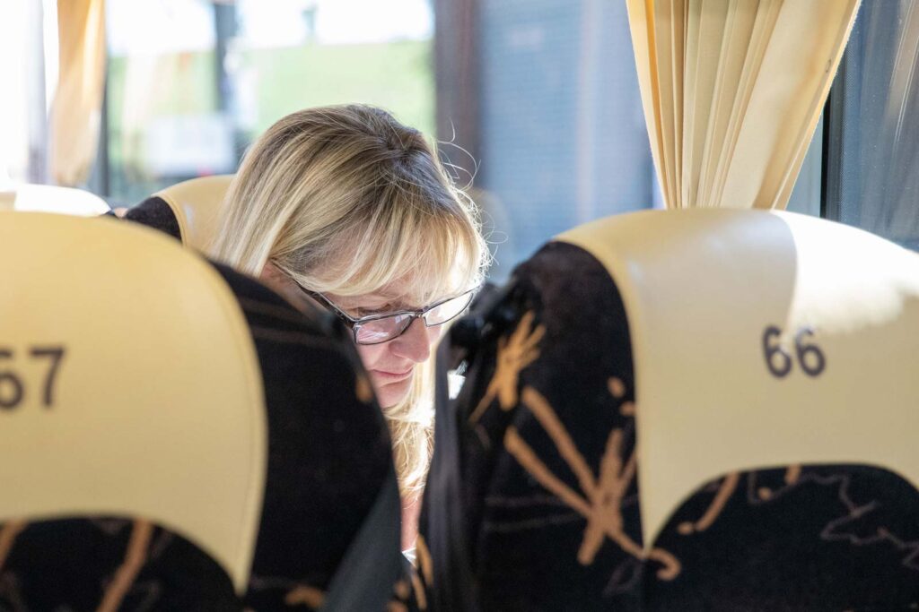 Coach Accessibility on Richmond Coaches, Coach Holidays, coaching day trips, door to door European coaching holidays, Private coach hire, luxury coaches, Hertfordshire, Cambridgeshire, UK